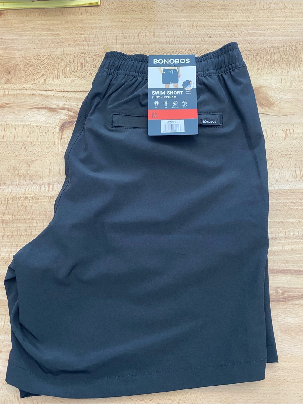 Bonobos Black Men's Swim Shorts